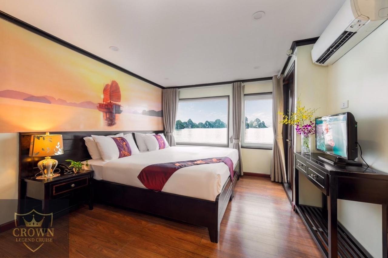 Hotel Dragon Crown Legend Cruise Ha Long Exterior foto