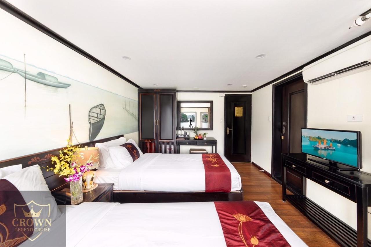 Hotel Dragon Crown Legend Cruise Ha Long Exterior foto