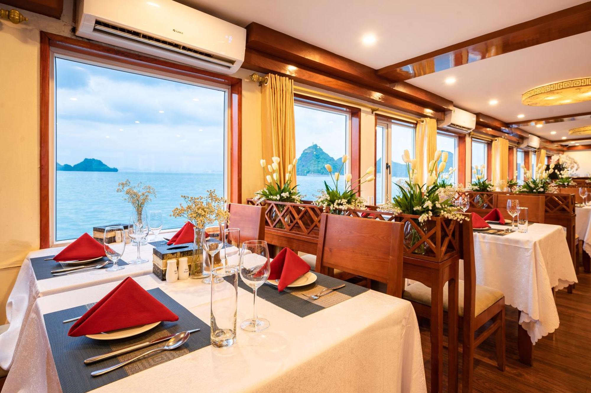 Hotel Dragon Crown Legend Cruise Ha Long Exterior foto