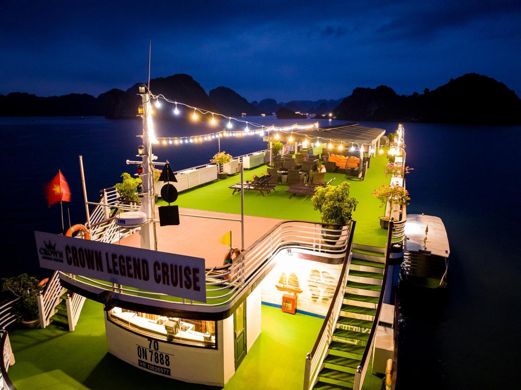 Hotel Dragon Crown Legend Cruise Ha Long Exterior foto